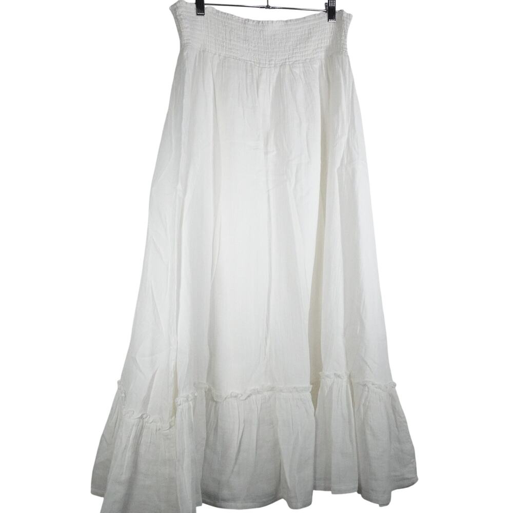 Quince White A-Line Maxi Skirt - Picture 10 of 10
